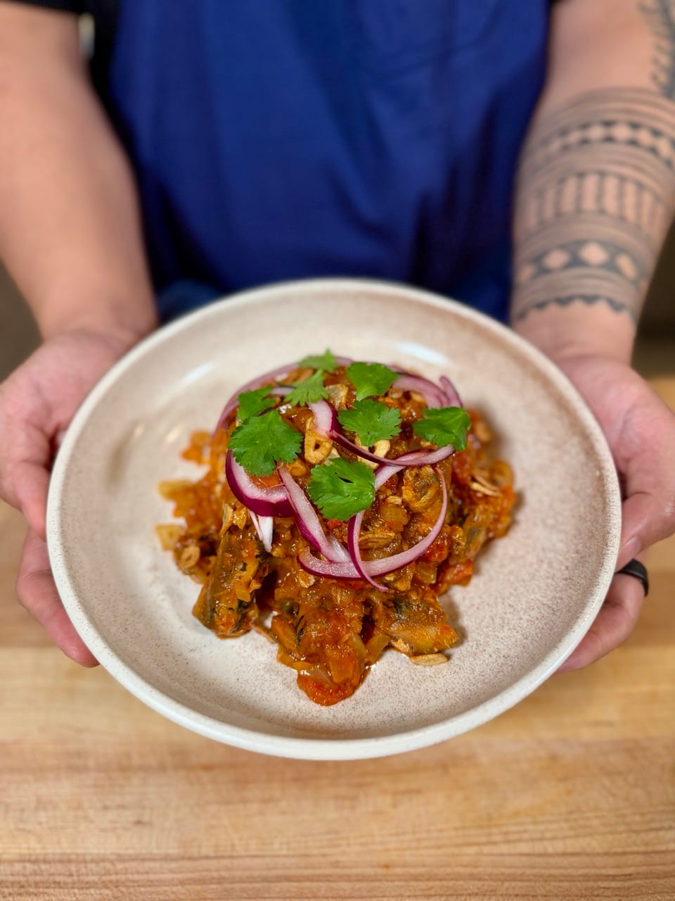 Ginisang Sardinas (Sautéed Sardines)